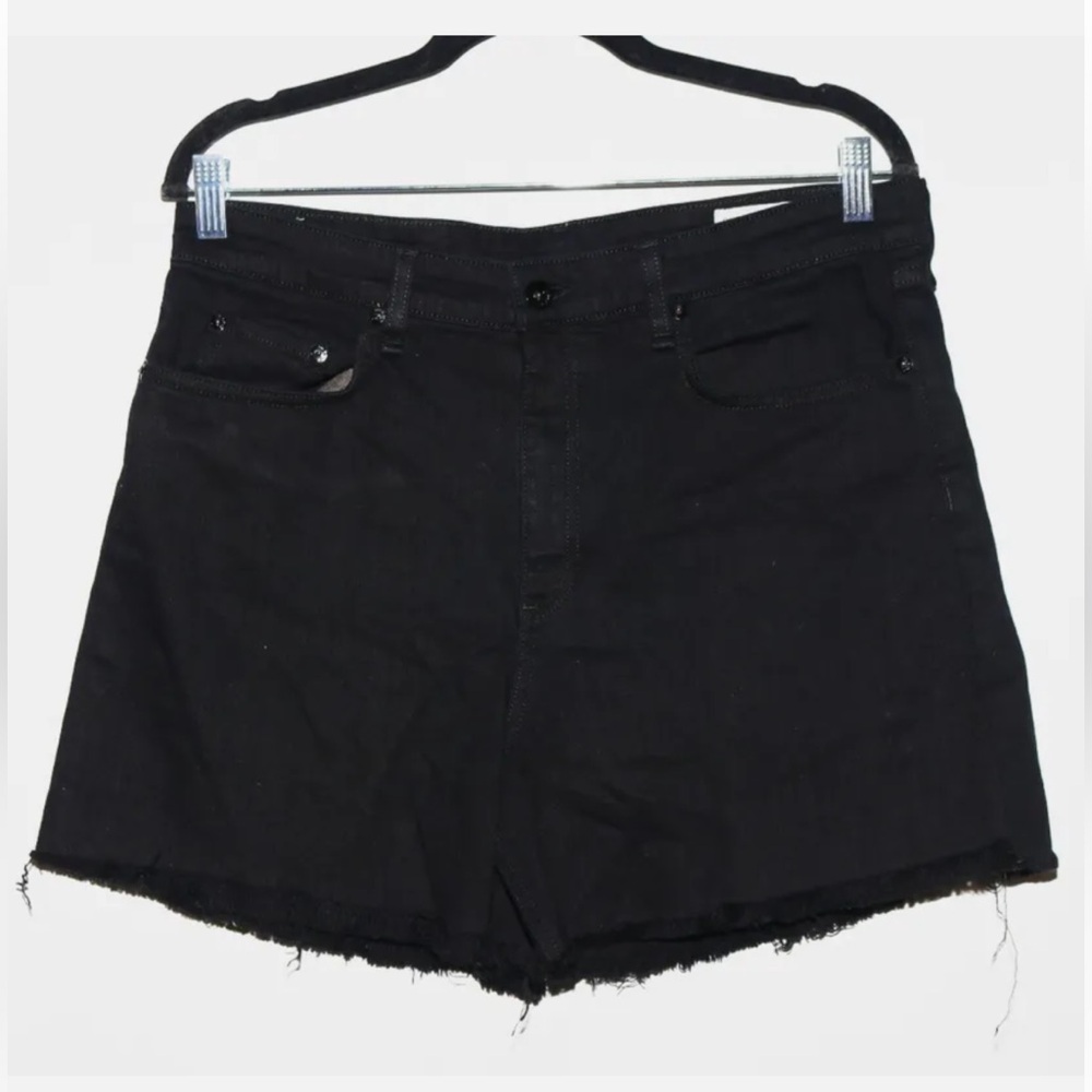 NWT RAG & Bone Nina High-Rise Shorts Black size 24 - sold out online